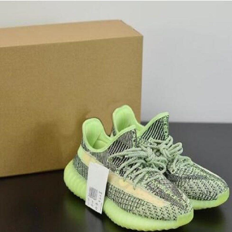 Reflective V2 Black Sports Shoes For Men Women GID Glow In The Dark shoe Clay Butter Sneakers Size 5-13