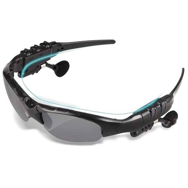 Sunglasses Outdoor Smart Glasses Bluetooth Wireless Headset Sport Stereo MP3 Player with Microphone for Smart Phones Wireless Earphones Eyeg