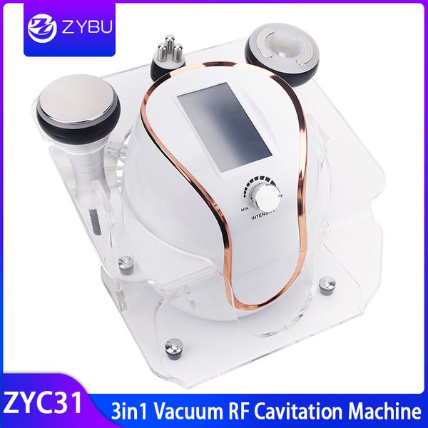 3in1 vacuum suction radio frequency body slimming cellulite removal rf 40k ultrasonic cavitation machine liposuction weight reduce equipment