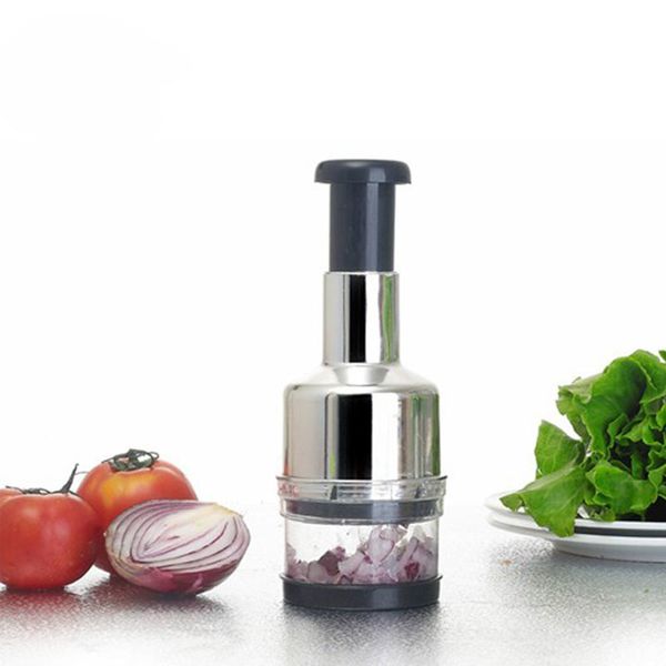 1Pc Onion chopper Hand Pressure Garlic Onion Cutter Chop Tomato Crusher Fruit Vegetable Tools Home Kitchen Gadgets 210326