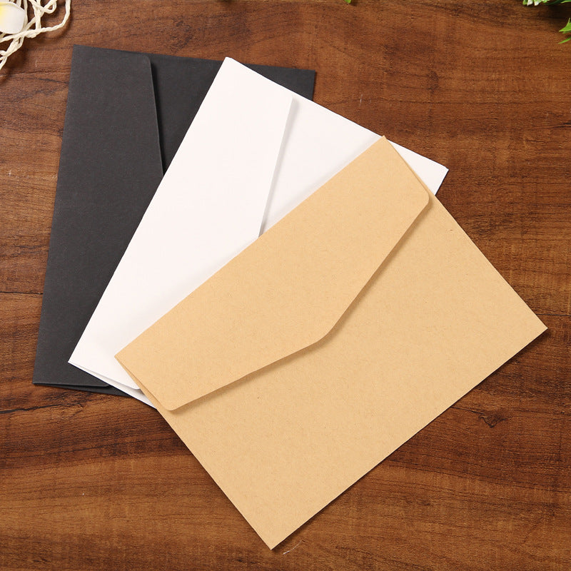 Vintage Kraft Paper Products Envelopes for Baby Shower Birthday Party Wedding Invitations Weddings Stationery Office 122894