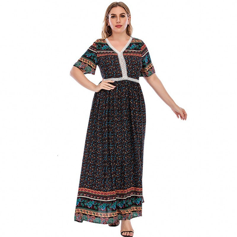 dresses Long African Dresses For Women 2021 Africa Clothing African Design Bazin Lace Pleated Glitter Dashiki Maxi Dress Africa Clothing