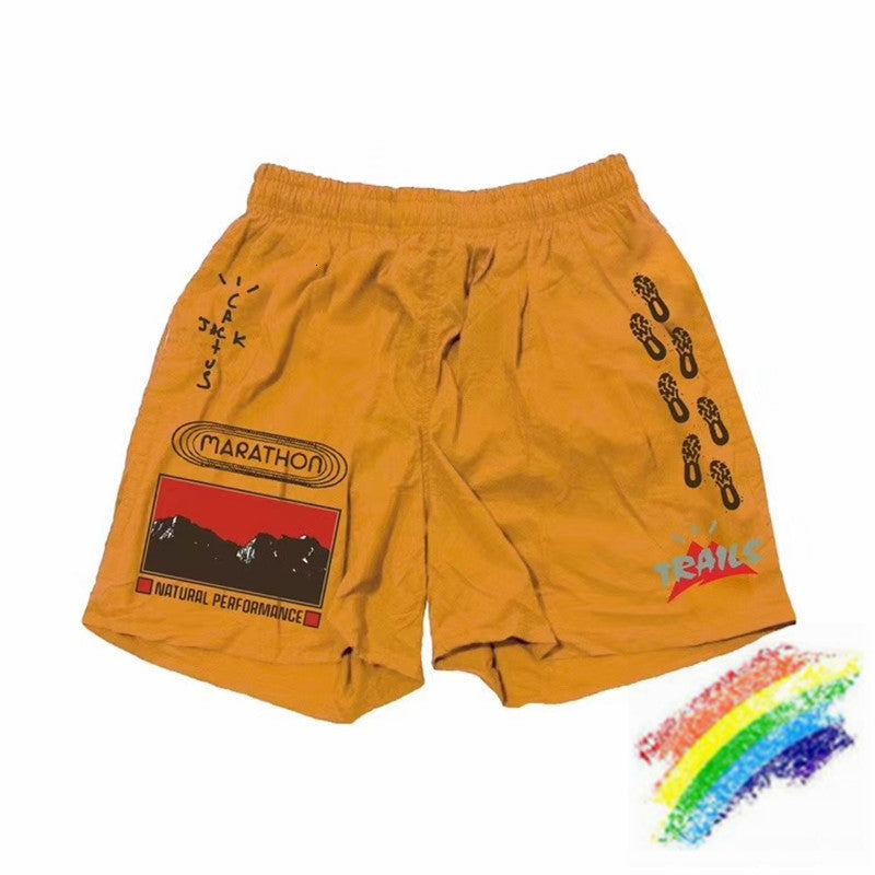 skirts Travis Scott Trails Path Men Women 1:1 Quality Vetements Shorts Yellow Cactus Jack breechcloth