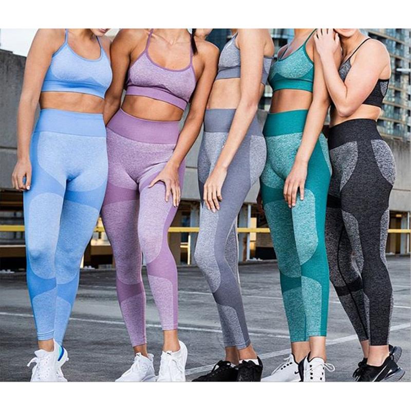 Women&#039;s Yoga Set Tracksuit Sports Suit Sportswear, Bra + Leggings Gym Outfit