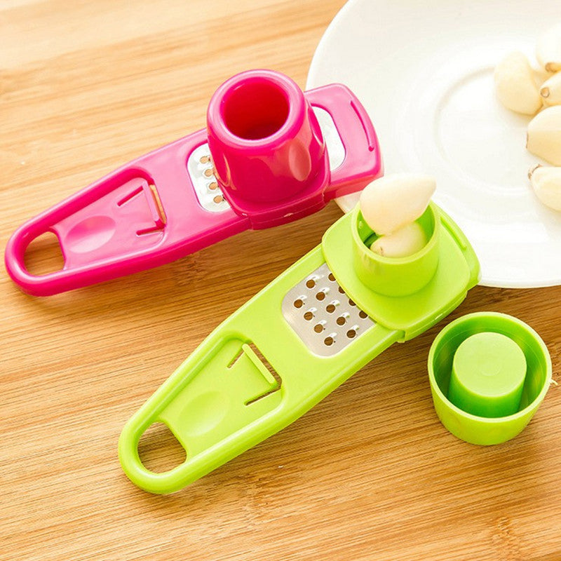 Fruit & Vegetable Tools 1PC Multi Functional Ginger Garlic Grinding Utensils Garlic Peeler Grater Planer Slicer Cutter Cooking Tool Kitchen Accessor