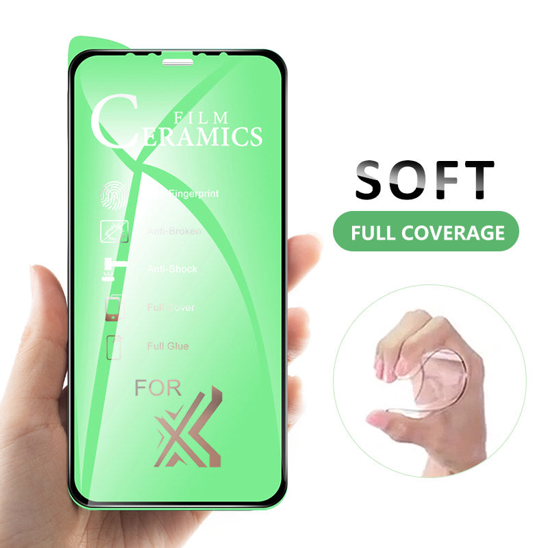 Screen Protectors Full Soft Ceramic Tempered Glass For Samsung Galaxy A10 A20 A30 A30s A40 A51 A50 A70 A71 M10 M20 M30s