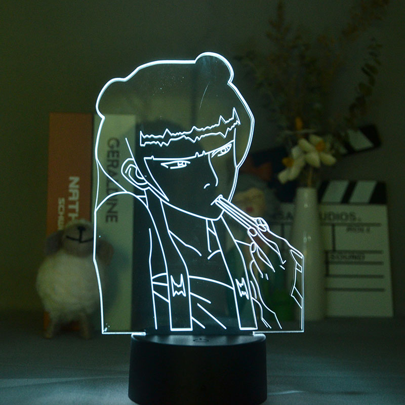 Anime 3D Night Light Plug In Desk Cute Lamp Sensor Nightlight Avatar The Last Airbender mai Teenagers Room Decoration APP Control