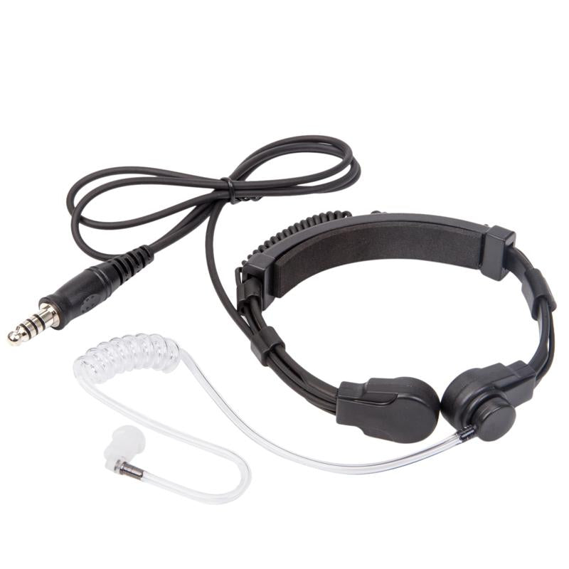 Microphones Throat Mic,for Motorola TLKR T80 T60 T5 T6200 Walkie Talkie Neck Mic Earpiece Radio Headset