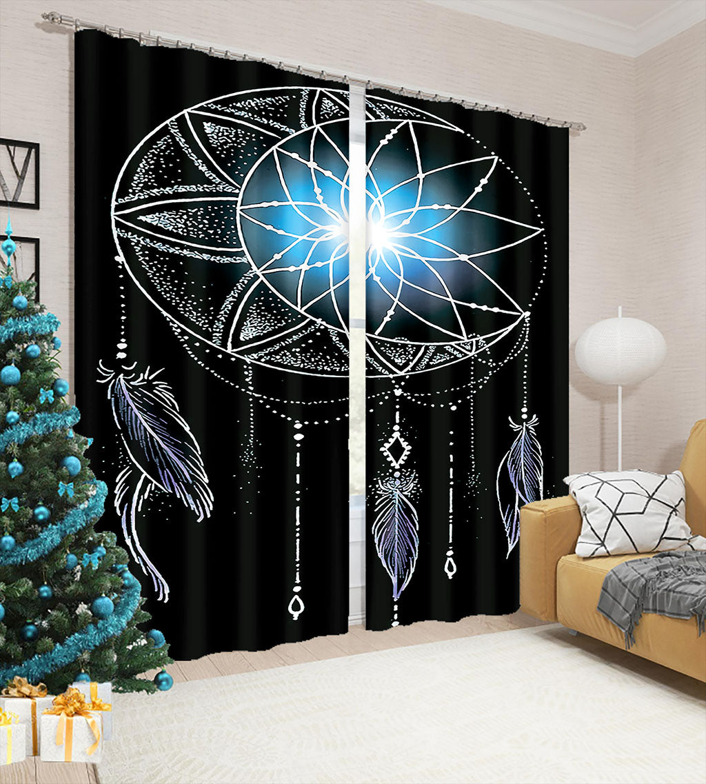 Photo black blackout curtains 3D Blackout Curtains Living Room Bedroom Hotel Window personality curtains