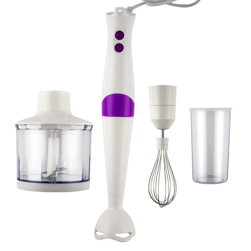 Blender Electric Handheld 4 In1 Chopper Whisker Cup Multifunctional Baby Fruit Vegetable Mixer For Processor