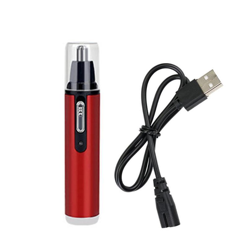 Electric Nose & Ear Trimmers USB Rechargeable Hair Trimmer Cut Shaving Tool Men Trimming Safe Care Knife Y6L3