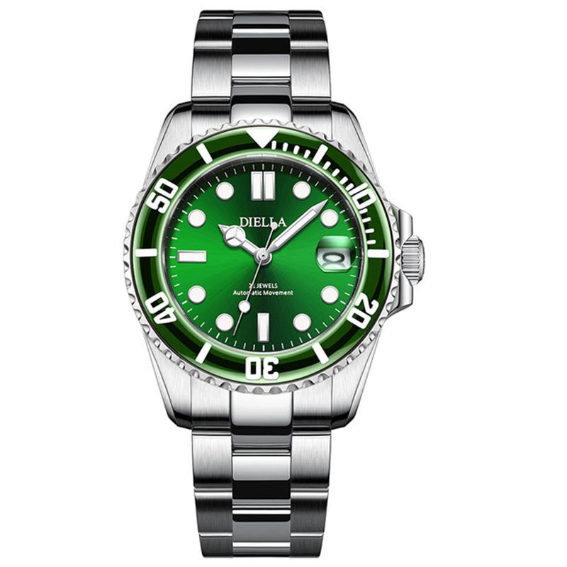 Wristwatches Jade Watch Automatic Mechanical Sapphire Mirror Top Men Watches Strange Water Ghost Personality Male Clock