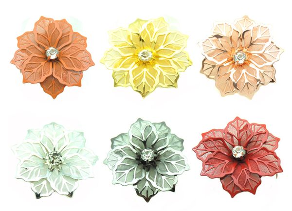 Plating Napkin Or Ring)100pcs-lot Rings,napkin Gold Holders,with Ring,silver Rhinestone Wedding Elegant (j0428-with Flower jllNP