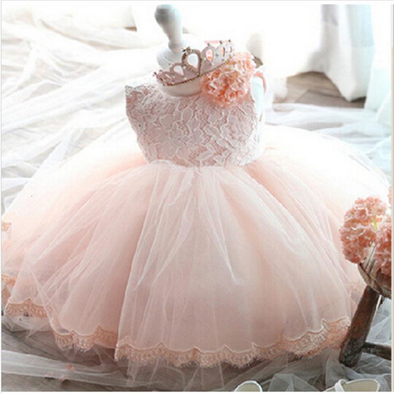 Girl&#039;s Dresses Tulle Lace Dress Little Girls Wedding Party robe bebes fille Christening Gowns for Infants Newborn Baby Vestidos 1027