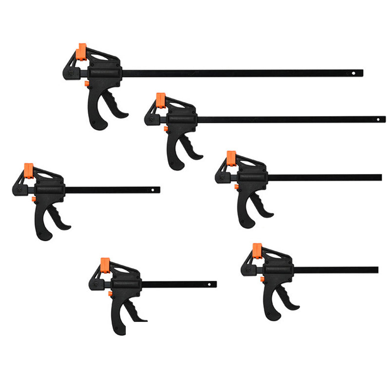 4 Inch Spreader Work Bar Clamp Clip Speed Squeeze Wood Working F Clamp Gadget Tool Quick Ratchet Release DIY Hand craft