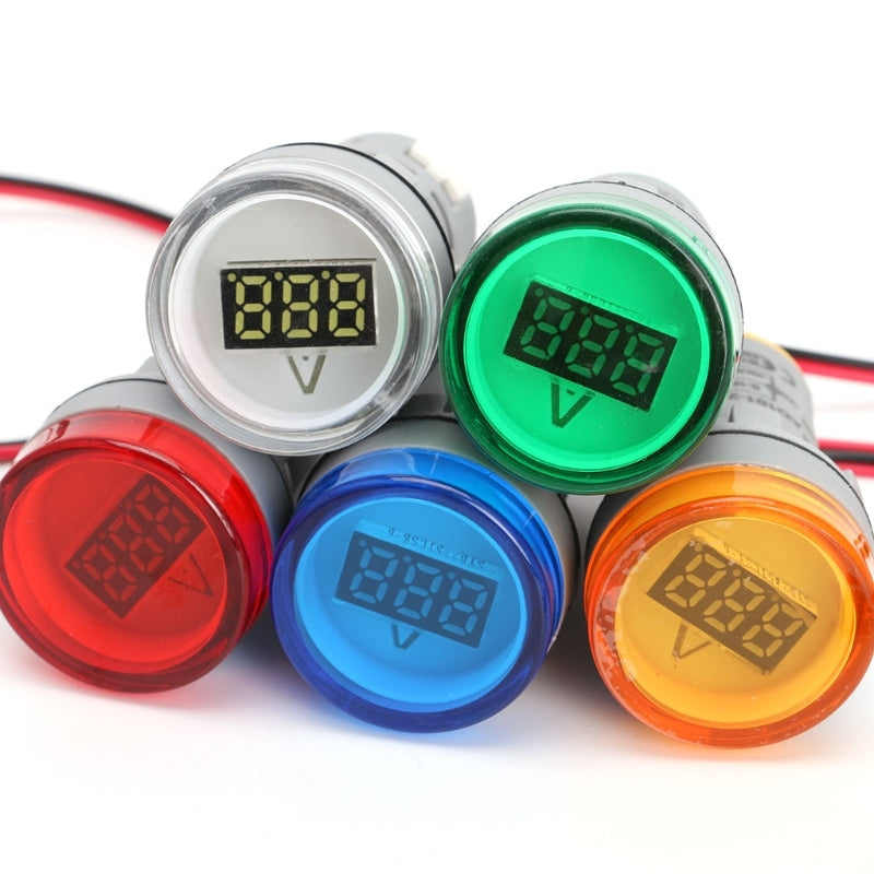 Ac 220V 0-100A Digital Amp Meter 22 mm Display Monitor Current Meters Meter Tester Tool