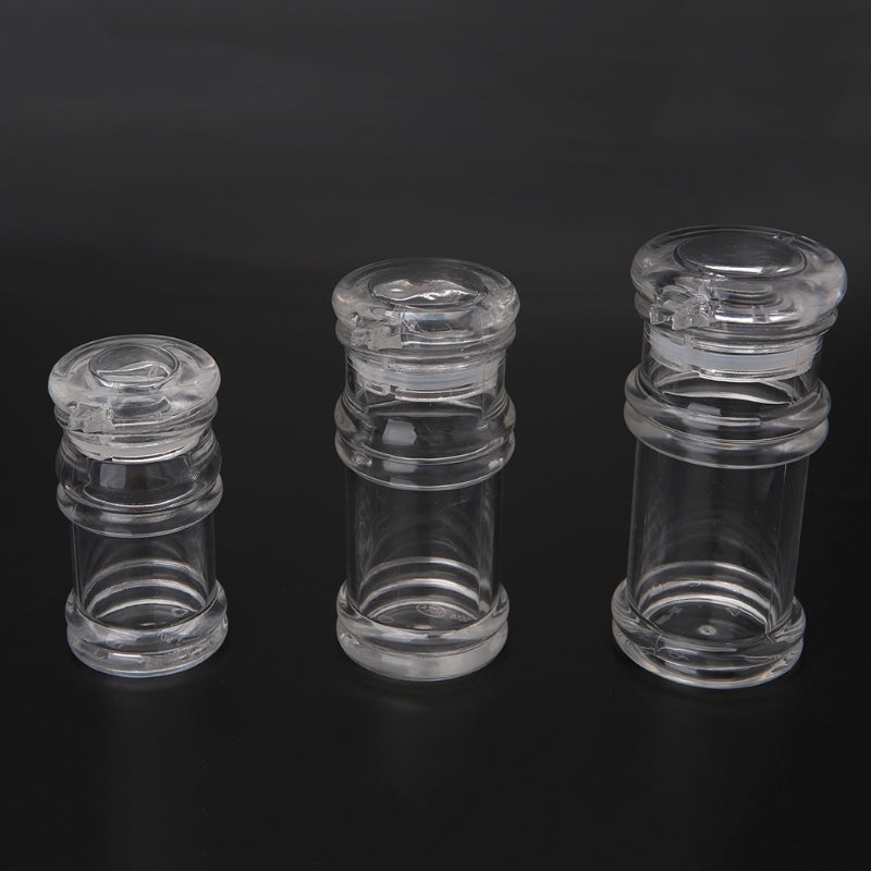 3 Size Eco-friendly Clear Acryl Soya sauce Aceine Olive oil Bottle Bbq Dispenser Shaker Kitchen spices