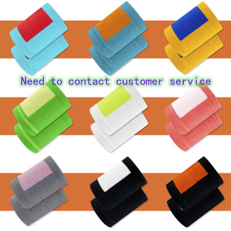Wrist Support Cotton WristSports Yoga Arm Sweat Absorbed Sleeve Wraps Towel Band Bracers Wrap Cuffs Custom Logo