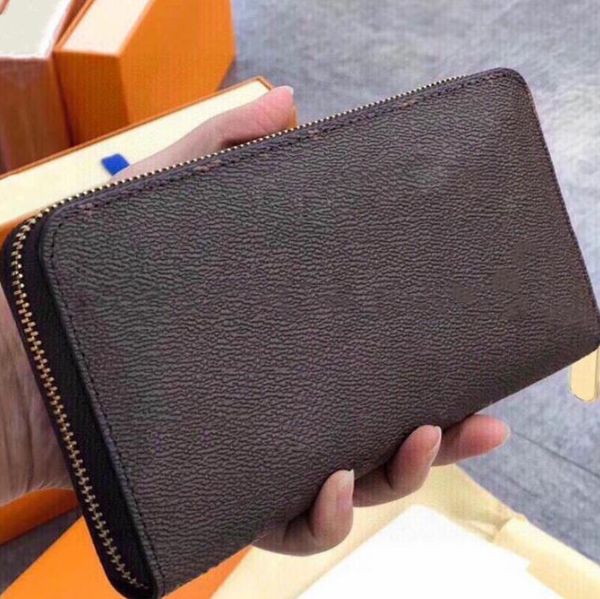 1Designers Luxurys Bags Purses Men Women Wallet Classic Embossing Leather Brand Handbags Fashion Holders Wallets with Box