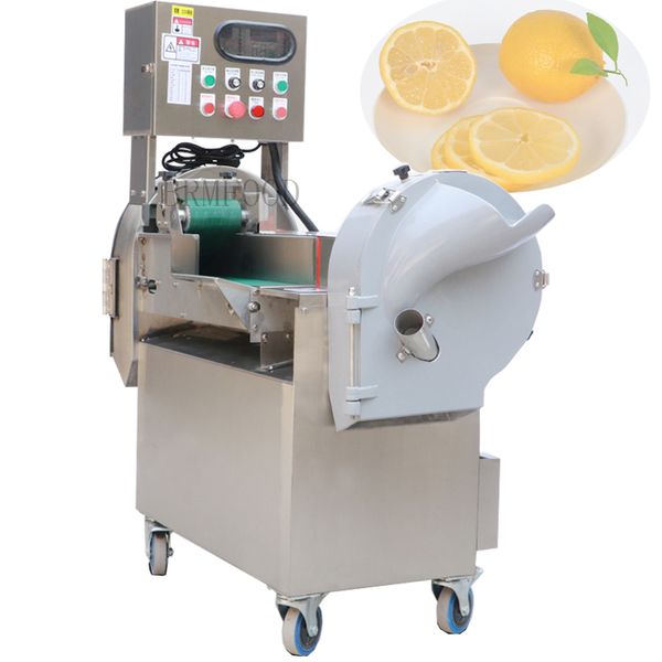 2021 Industrial Electric Slicing Dicing Machine Fruit Vegetable Slice Maker Cube Cutting Potato Carrot Banana Chips Cutter SlicerDice