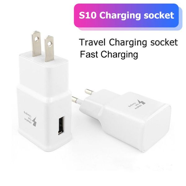 Good OEM Quality Chargers Adaptive Fast Charging USB Wall Quick Charger 15W 9V 1.67A 5V 2A Adapter US EU Plug For Samsung Galaxy S21 S20 S10