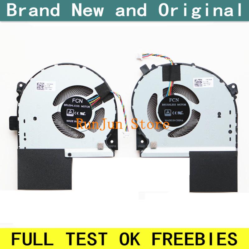 Laptop CPU GPU Cooling Fan Cooler Notebook PC For ASUS ROG STRIX GL703 GL703GS GL703GM DC12V 0.4A 4PIN Pads