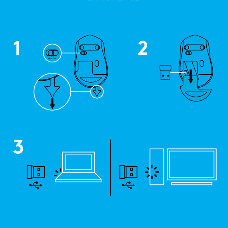 Top Quality M330 Silent Wireless Mice 2.4GHz USB 1600DPI Optical Mouse for Office Home Using PC Laptop Gamer with Logo 3 Colors