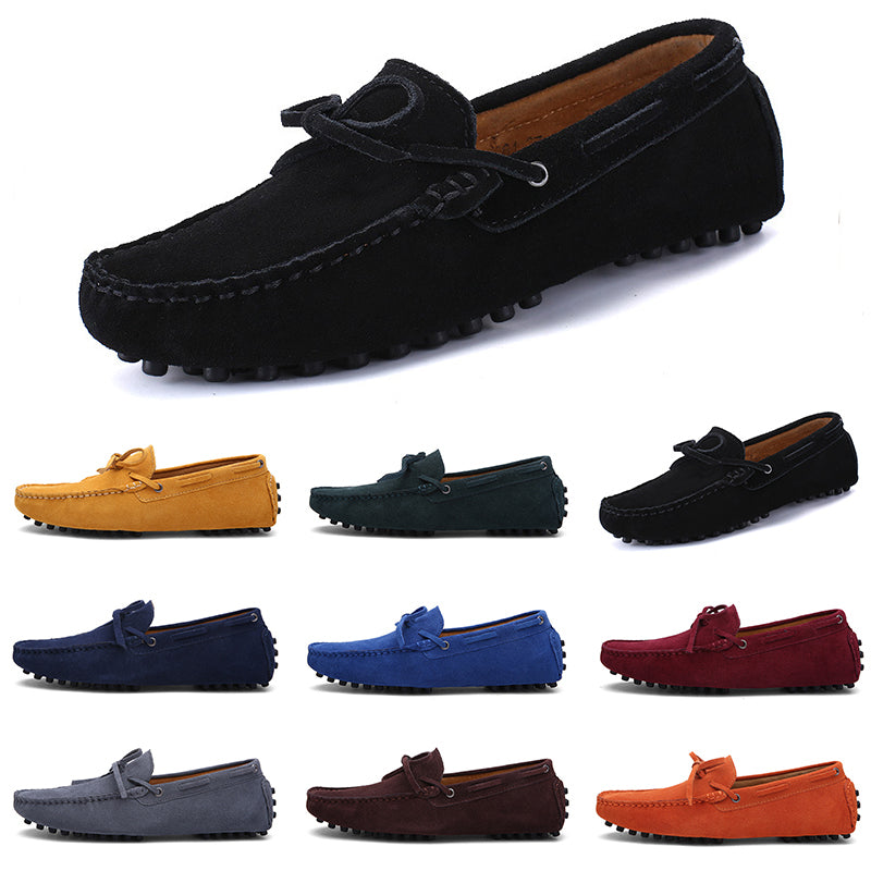 men casual shoes Espadrilles triple black navy brown wine red green khaki Orange mens sneakers outdoor jogging walking forty nine