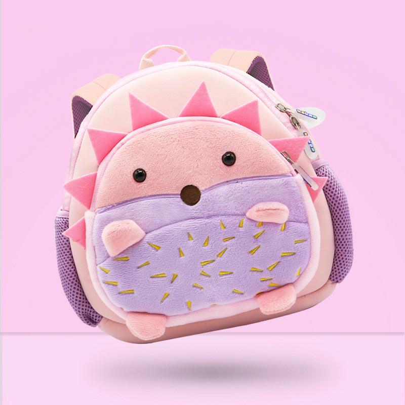 School Bags Children&#039;s Anti-lost Neoprene Animal Hedgehog Backpacks, Small And Medium-sized Men&#039;s Women&#039;s Backpack