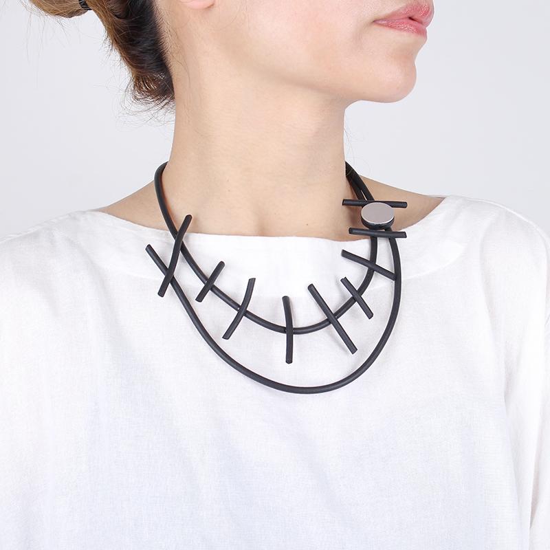 Chokers JID Gothic Layered Barbed Neck Choker Necklace Statement Women Chains Vintage Collar Costume Jewelry Decoration Accessories