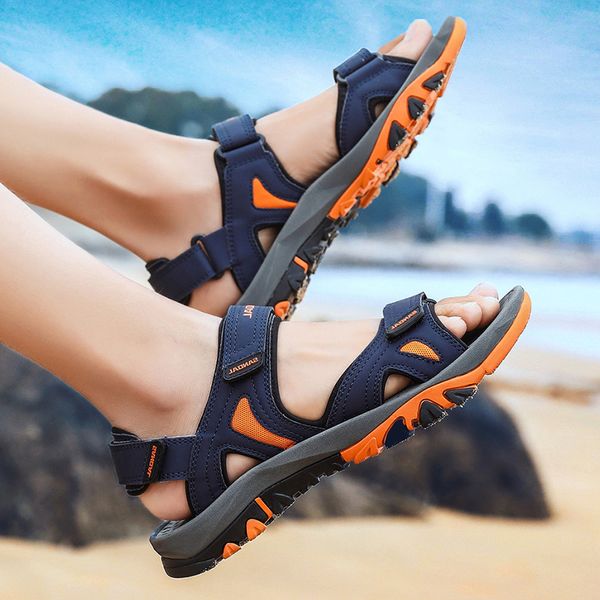 top selling men women trainer sport large size cross-border sandals summer beach shoes casual sandal slippers youth trendy breathable fashio
