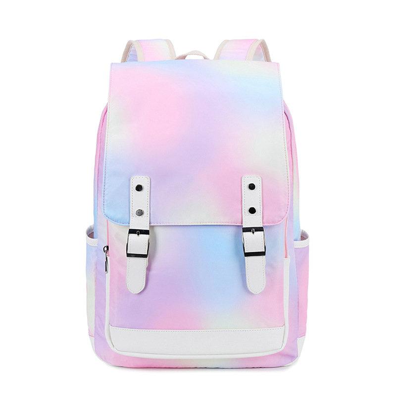 School Bags THREEPEAS Teen Girls Backpack Set Kids Bookbag Lightweight Waterproof Polyester Big Capacity Laptop Bag