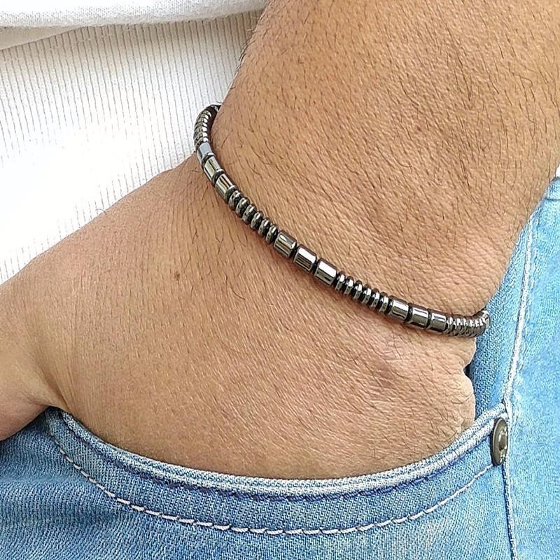 Charm Bracelets Fashion 2021 Mens Beads Bracelet Classic Stone Beaded For Men Fahion Jewelry Gift