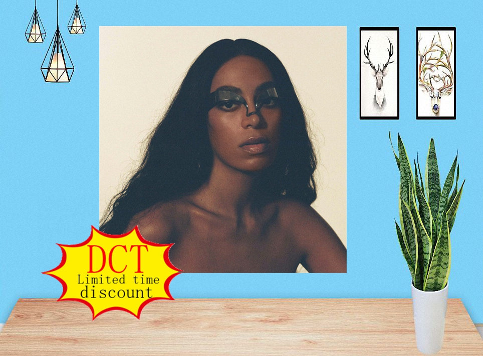 Solange Knowles When I Get Home Album Poster Music Cover silk Art Print