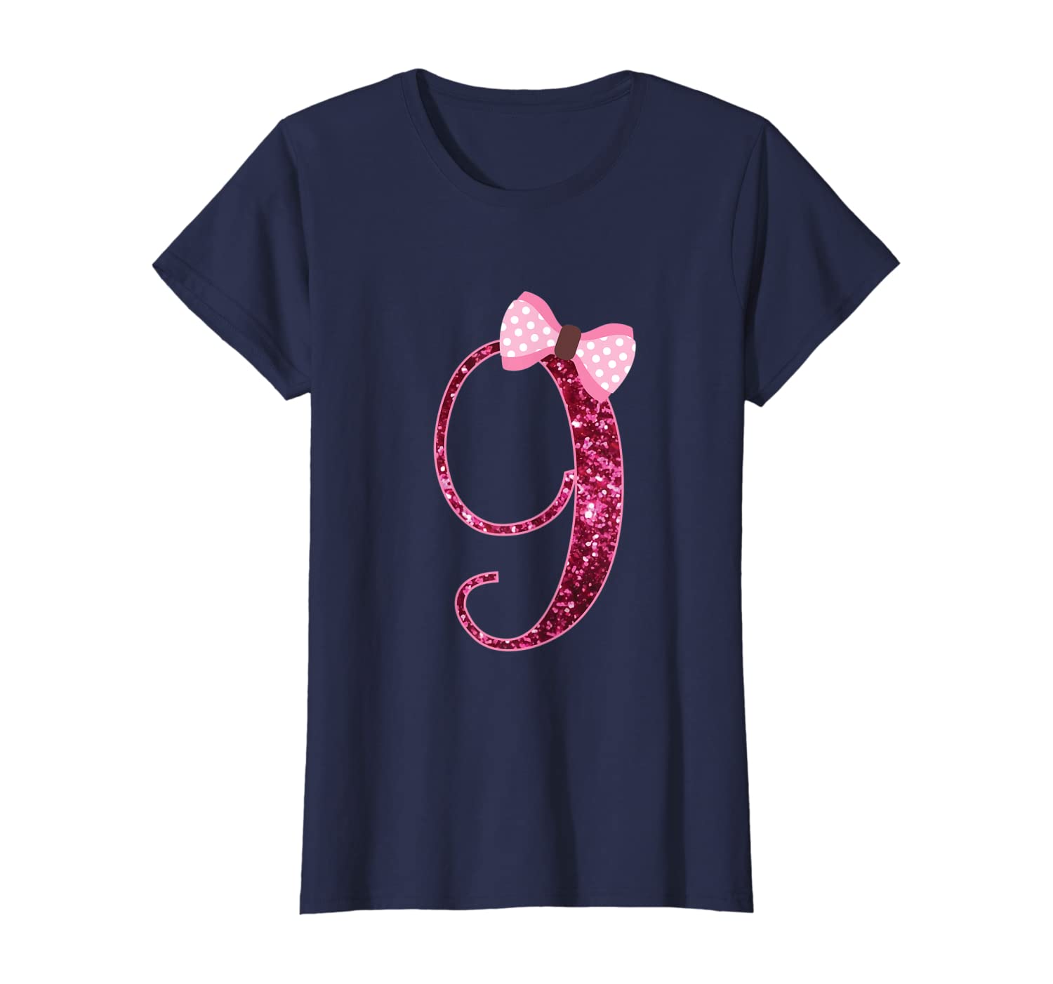 Girls 9th Birthday Shirt - 9 Years Old Girl Bday Gift