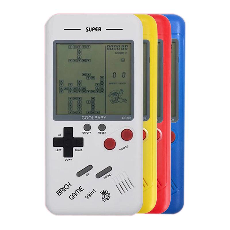Portable Game Players LCD Super Large Screen Classic Nostalgic Handheld Console, A Growing Partner Of Childhood, The Gift For Children
