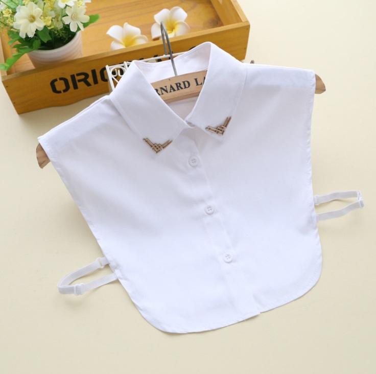 Chokers Sell Fashion Women Handmade Beaded Square Collar Fake Choker Necklaces Sweater Dress Clothing Accessories 2021