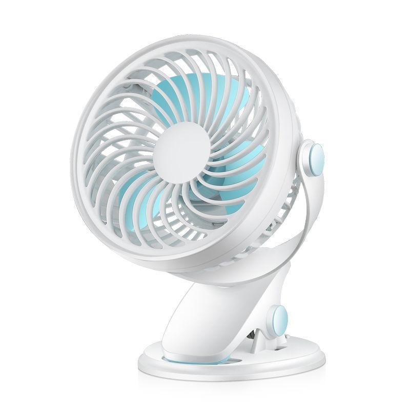 Fans & Coolings USB Clip-on Fan 360 Degree Rotating Silent Small Portable Fan, Suitable For Office Desk, Bedroom, Kitchen