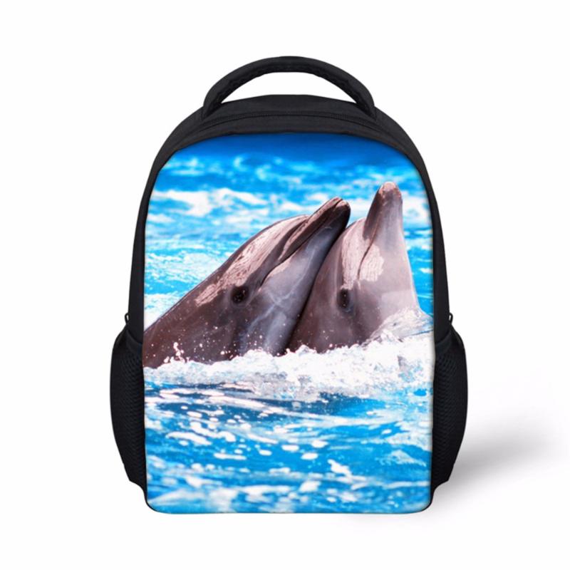School Bags Customized Images Cool Teenager Boys Marine Animal Backpack High Children Bagpack Personalized College Laptop Backpacks