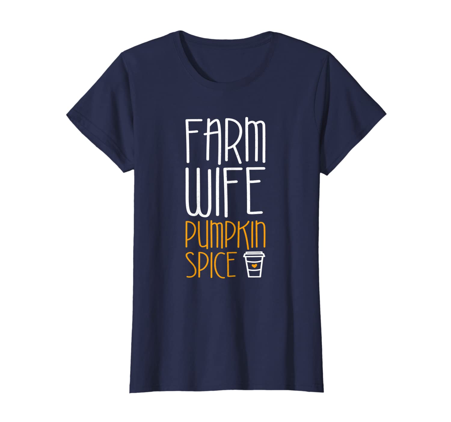 Womens Farm Wife Pumpkin Spice T-Shirt Fall Season Gift T-Shirt