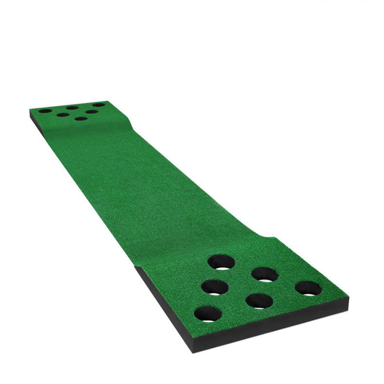Mini Golf Practicing Putting Mat Portable Eco Friendly Artificial Turf Exercise Thickening Non-Slip Simulator Training Aid Rug for Home Office