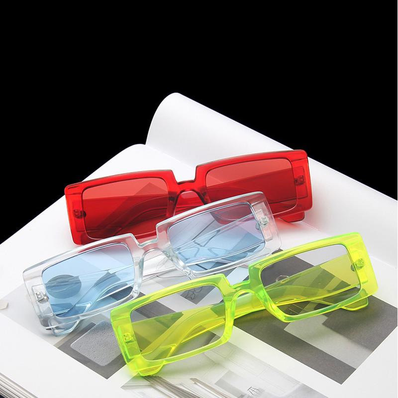 Sunglasses Fashion Vintage Women Brand Designer Retro Sunglass Rectangle Sun Glasses Female UV400 Lens Eyewears