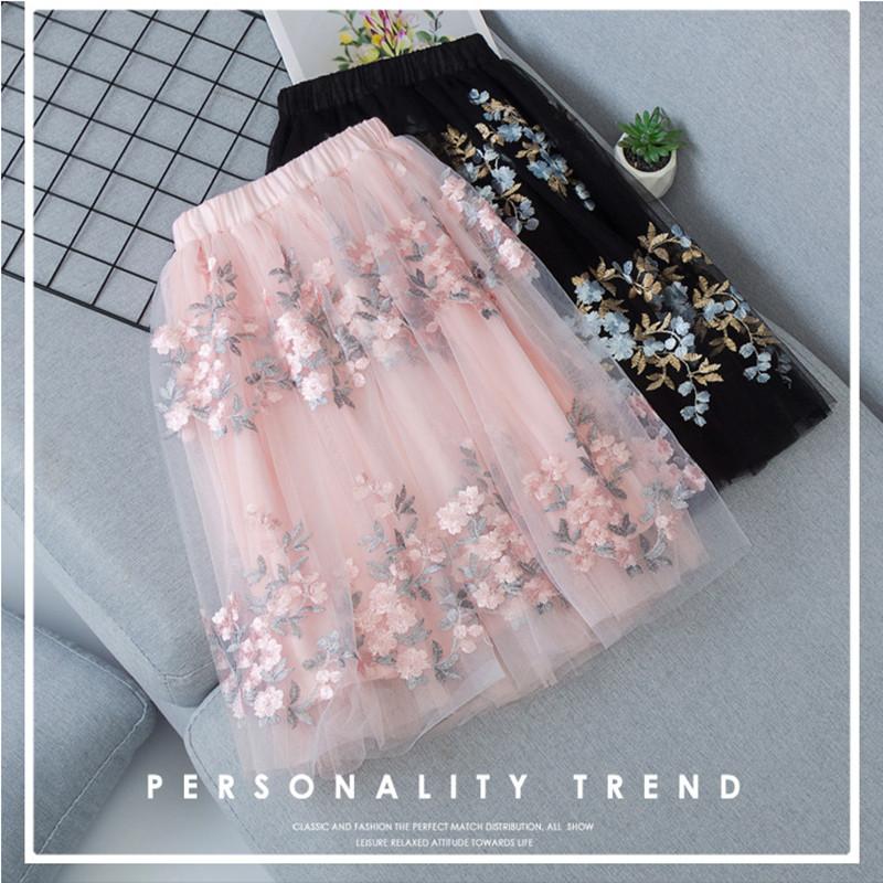 Teenage Girls Tutu Layered Skirts Kids Sequins Skirt for Girls 2021 Spring Summer Long Skirt Girls Princess Skirt Child Clothes