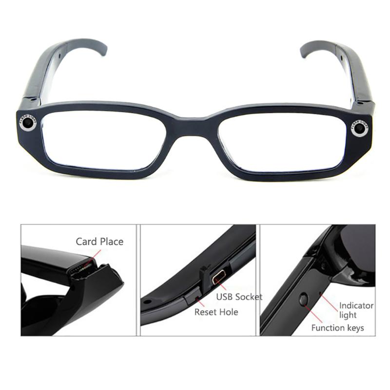 Glasses 1080P Intelligent Video Driving Record Smart Glasses, Outdoor Sports Men And Women Universal Camera