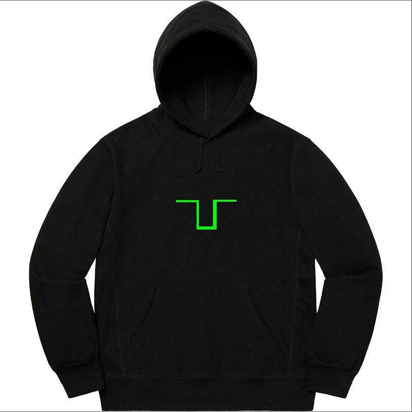 20FW Cross Letter Embroidery Sweatshirt Men Women Hoodie High Street Fashion Long Sleeve Pullovers Jumpers Homme Clothes S-XL