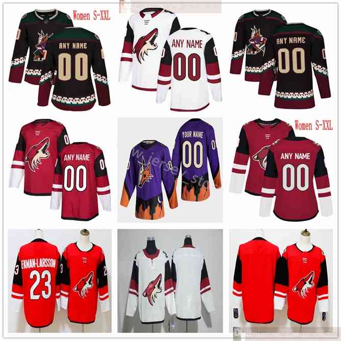 96 Custom 2021 Man Women Youth Kids Hockey Arizona Coyotes Lawson Crouse Michael Chaput Nick Schmaltz Niklas Hjalmarsson Tobias Rieder Tyler