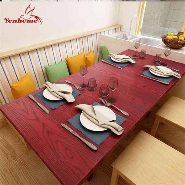 PVC Vinyl Wood Grain Contact Paper for Kitchen Cabinets Table Sticker Waterproof Self adhesive Wallpaper Phone Case Stickers 210722