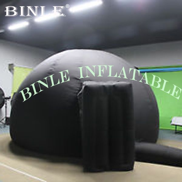 Oxford cloth portable inflatable planetarium projection dome tent inflatables movie tents cinema area for exhibition display props