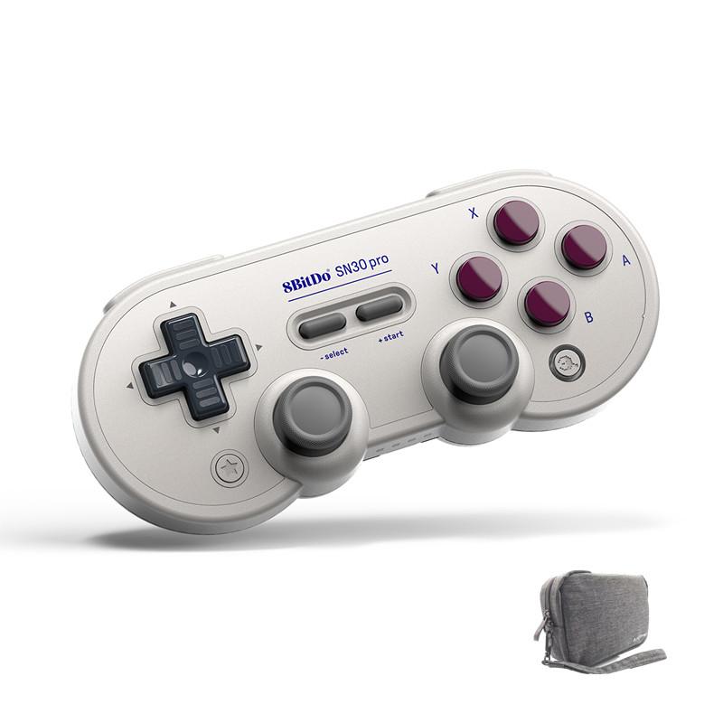 Game Controllers & Joysticks 8Bitdo SN30 Pro Classical Wireless Bluetooth Joystick Gamepad For Windows-And- MacOS - Switch- Raspberry Pi