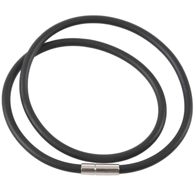 Charm Bracelets 10 Black Rubber Lace Choker Necklace 450x4mm Per Woman Man